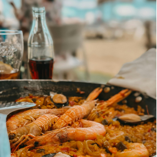 Spanische Sommerprodukte