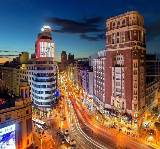 Madrid im Sommer