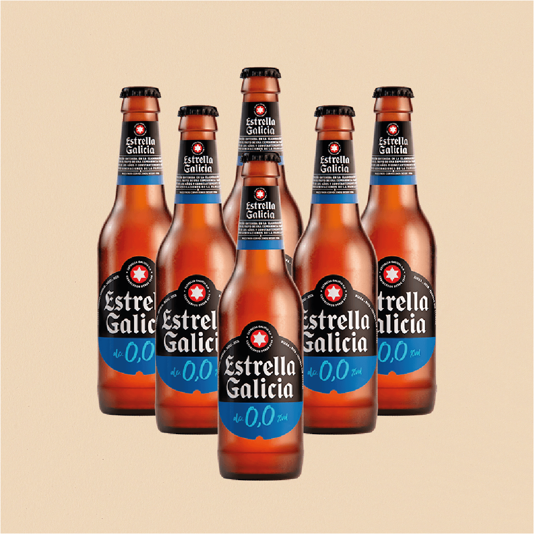 estrella 0,0 spanisches Bier