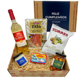 Geburtstaggeschenk Präsentkorb aus spanien