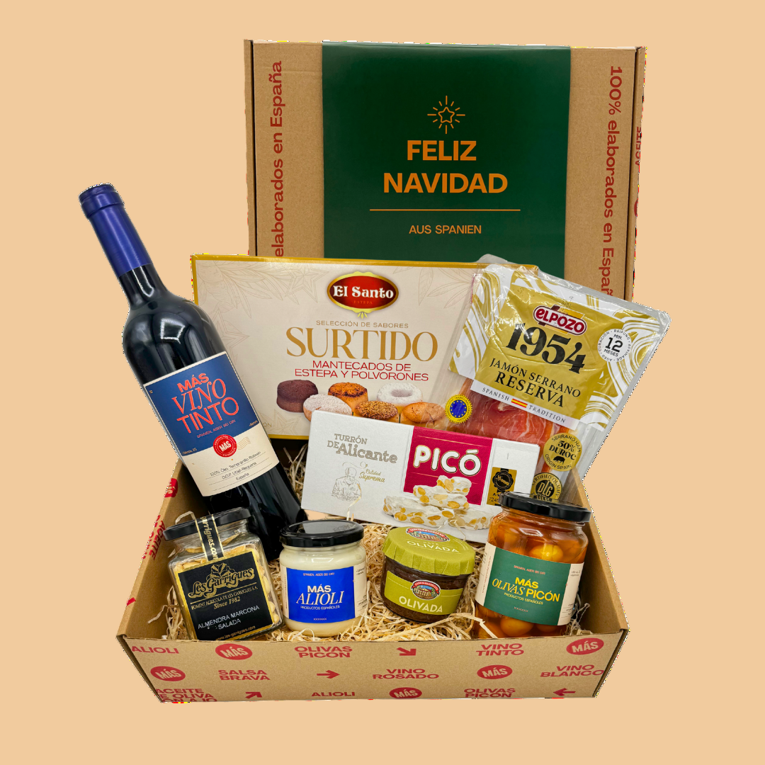 Feliz Navidad Präsentkörb Weihnachtskörb