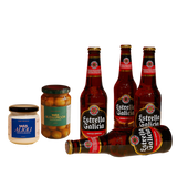 Bier alioli oliven fussball pack