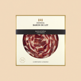 IBERICO SCHINKEN 100% BELLOTA (HANDSCHNITT) - Jamón Ibérico - Barón de Ley (80g)