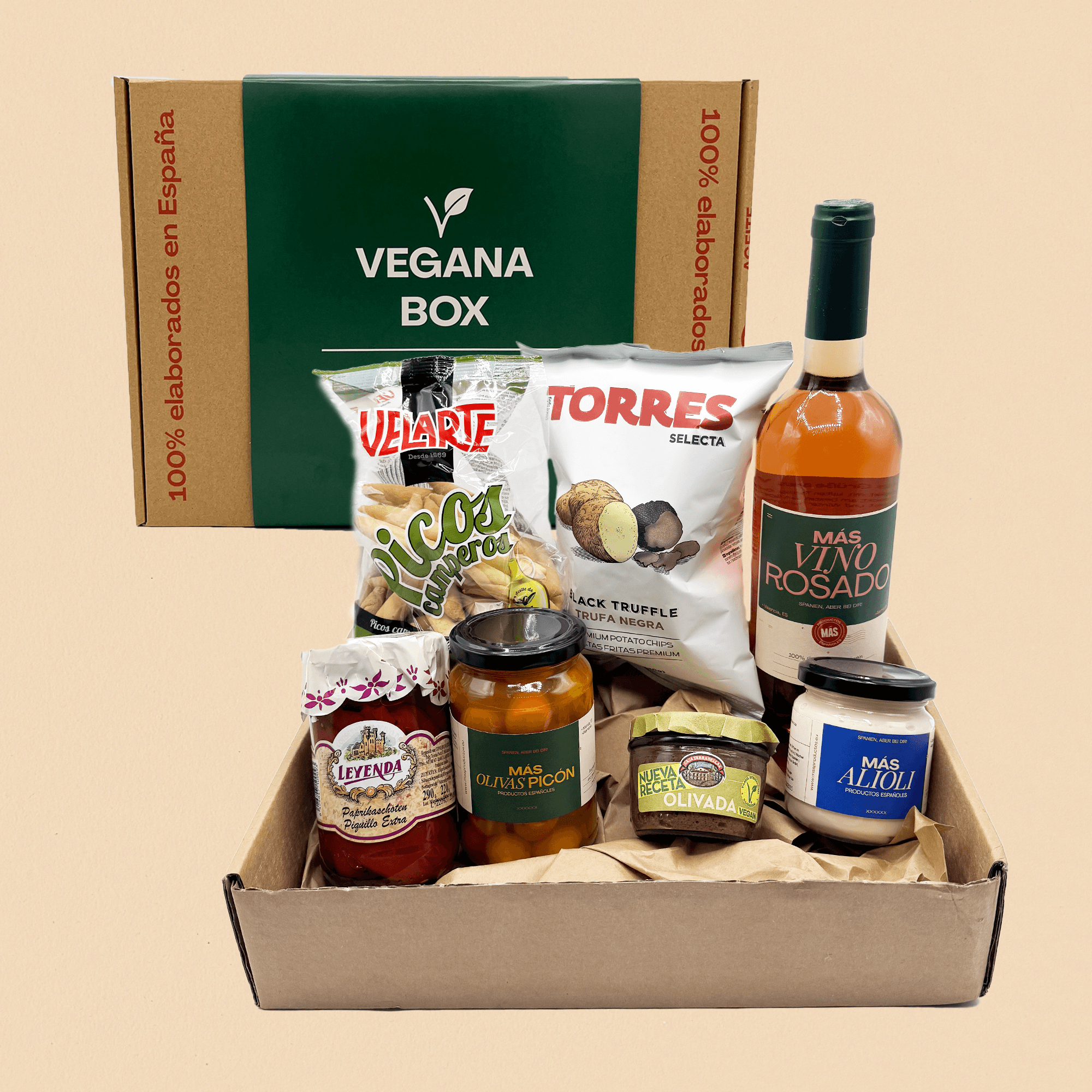 VEGANER GESCHENKKORB de frente