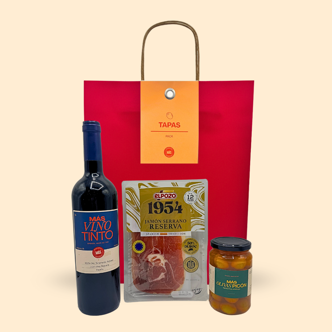 wein serranoschinken oliven