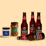 FUßBALL ABEND PACK- Tapas & Bier-Set für Zwei