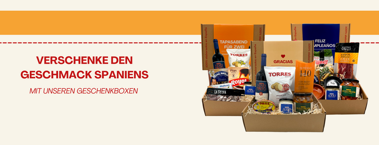 Spanische Geschenkboxen