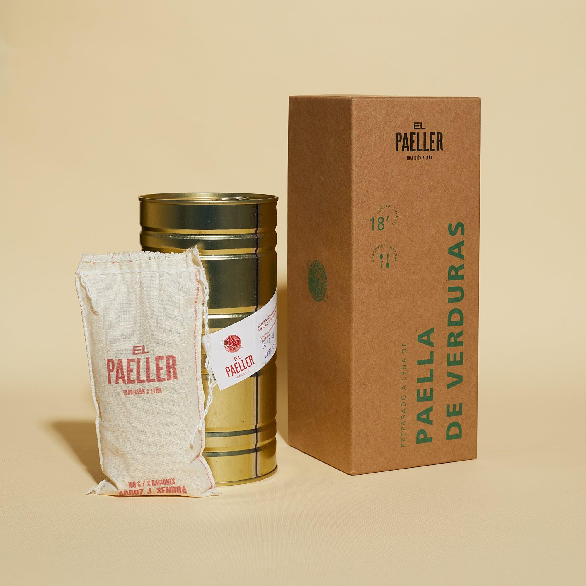 Paella de Verduras - El Paeller - Vegane Gemüse Paella für Zwei