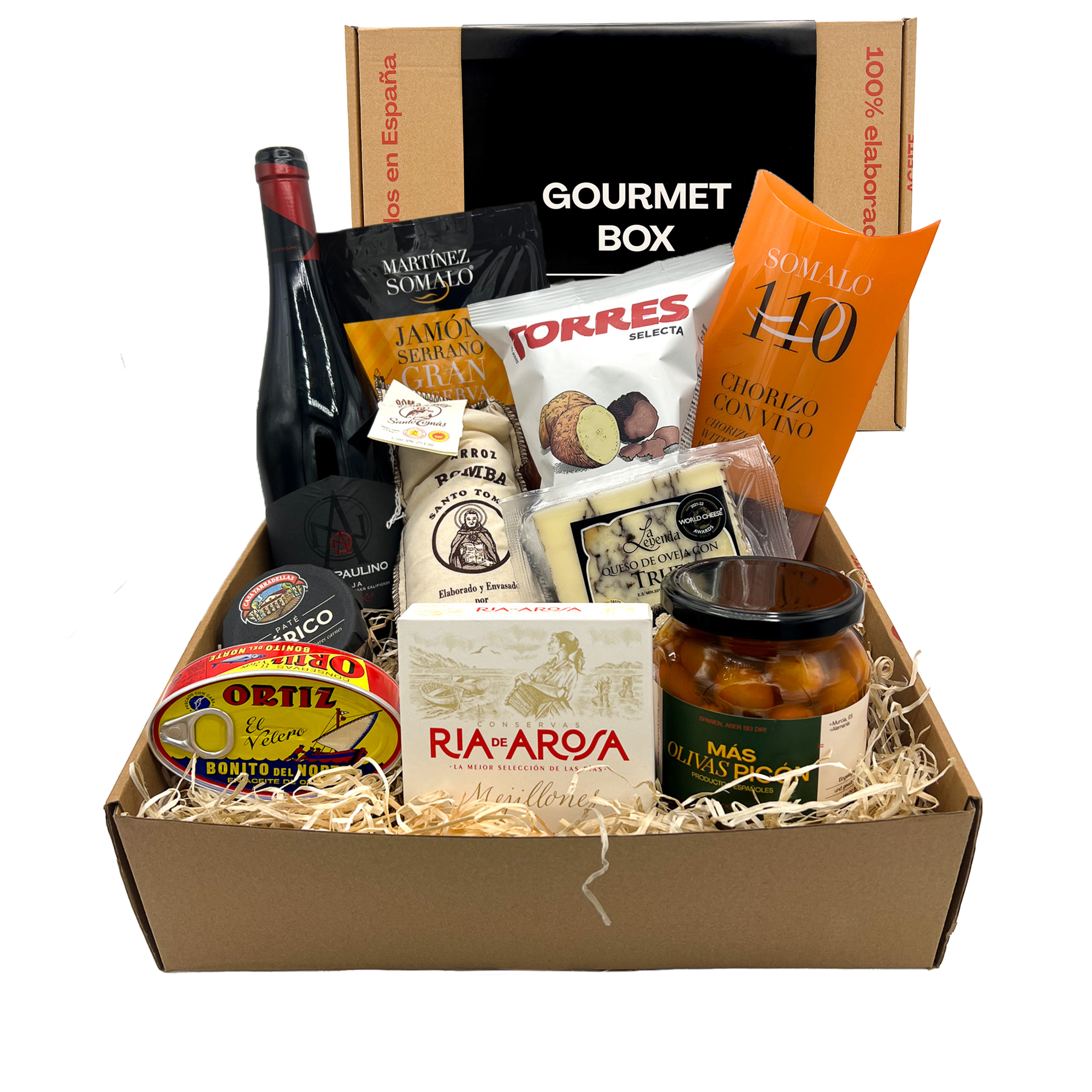 Gourmet spanische Geschenkbox - Spanische Gourmet Spezialitäten