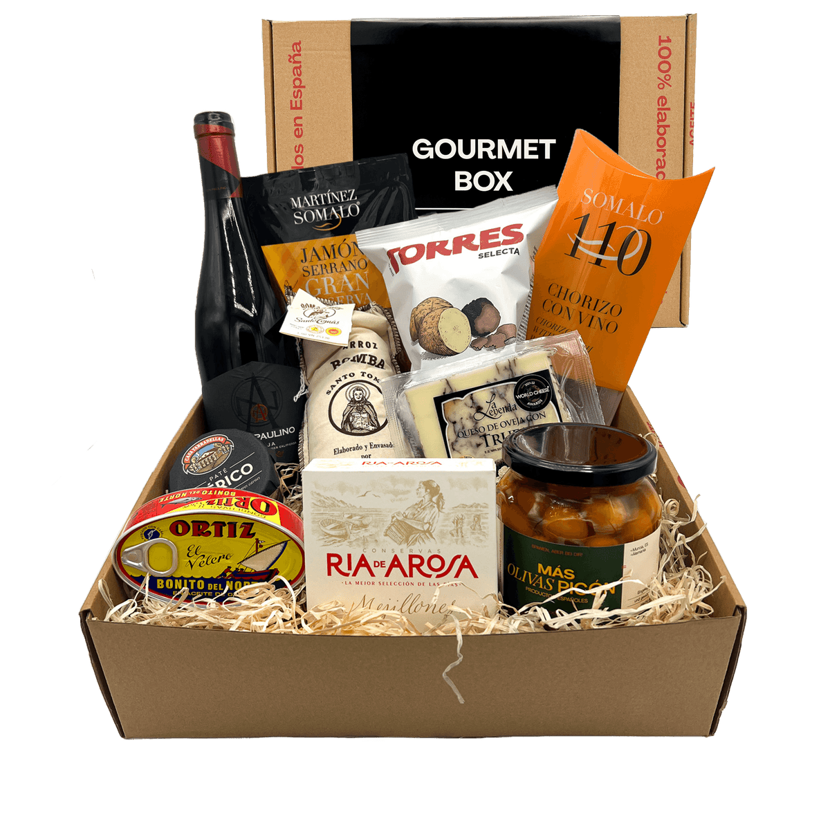 Gourmet spanische Geschenkbox - Spanische Gourmet Spezialitäten