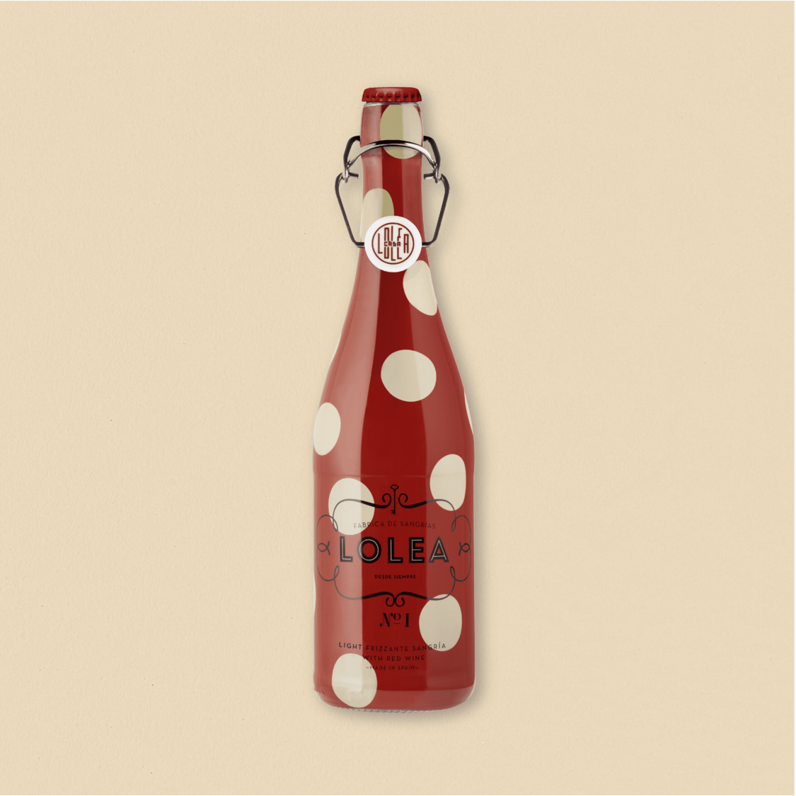 spanischer Rotwein Sangría Lolea Nr.1