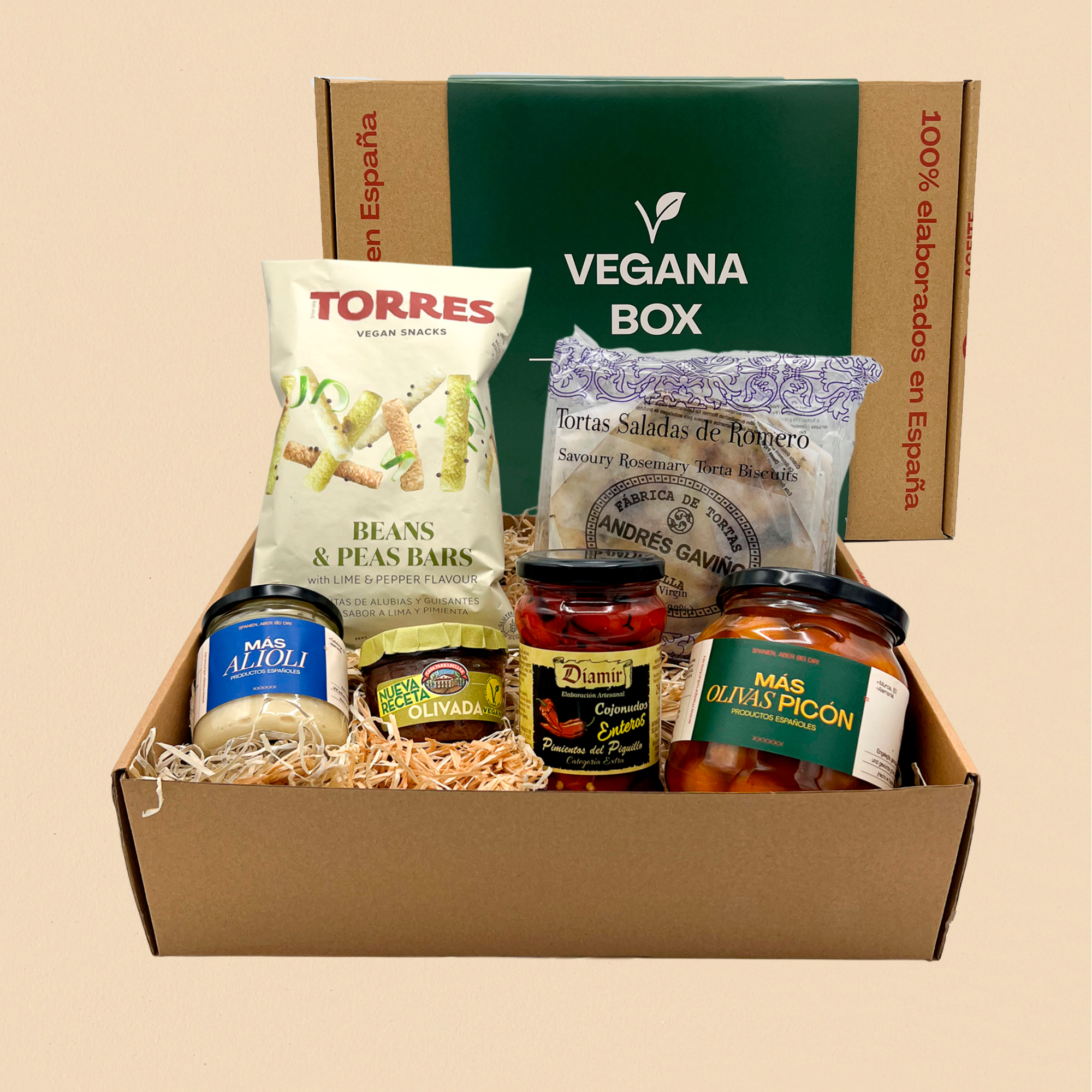 Vegana Box spanische Geschenkbox