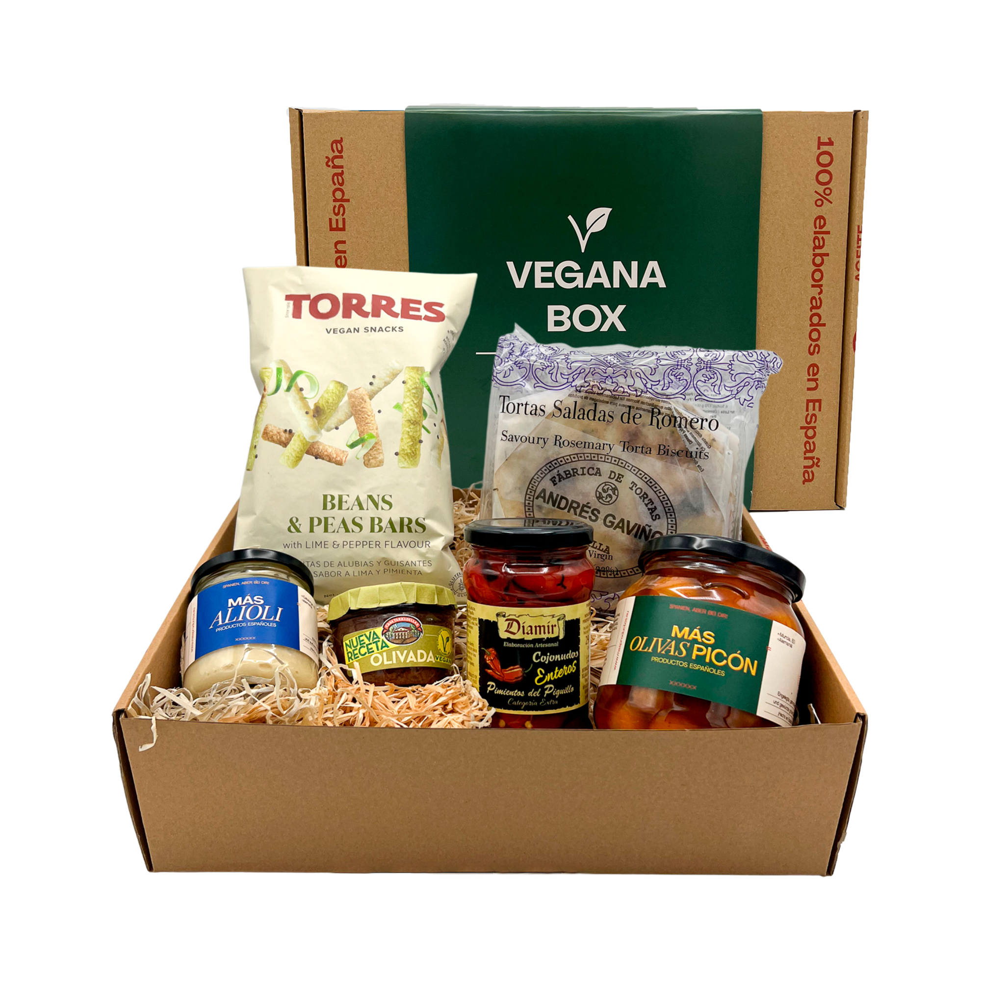 Vegana Box spanische Geschenkbox