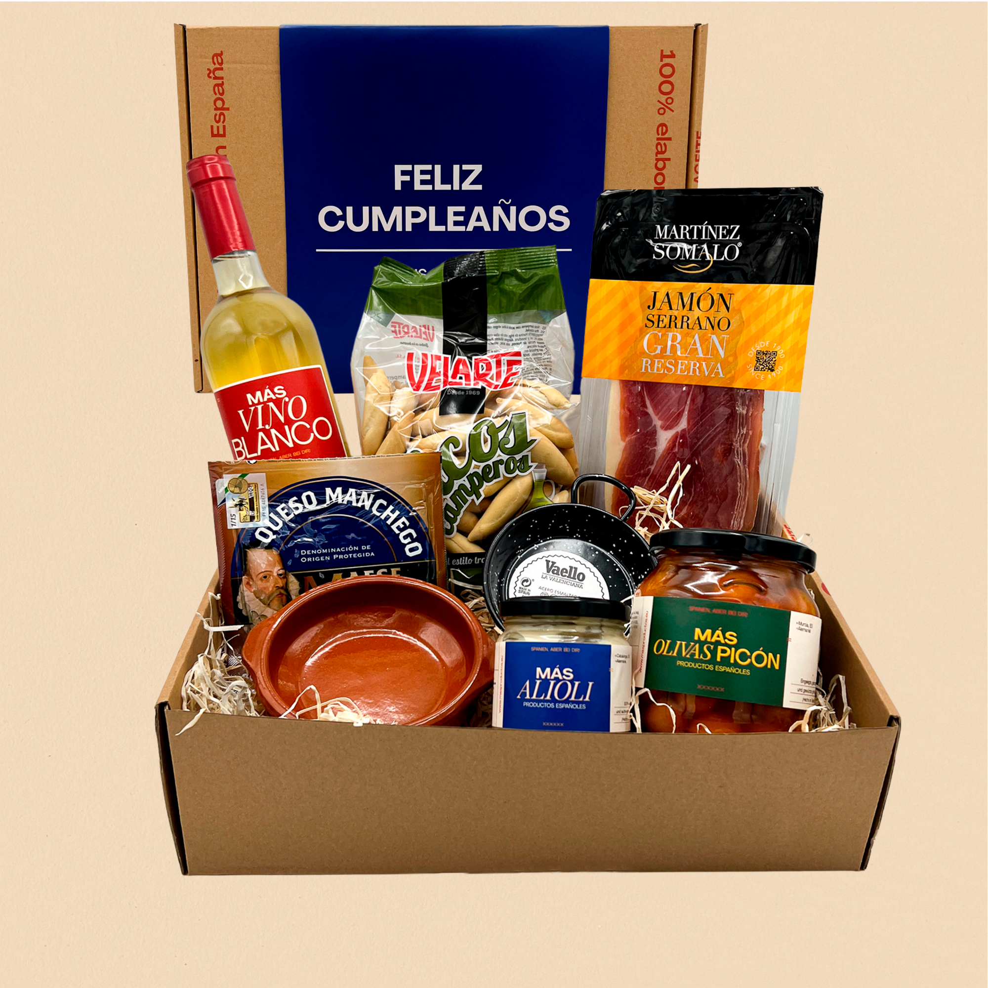 Feliz Cumpleaños spanische Geschenkbox