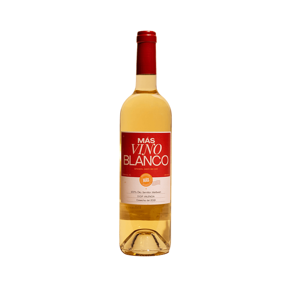 Más Vino Blanco. Weißwein 75cl