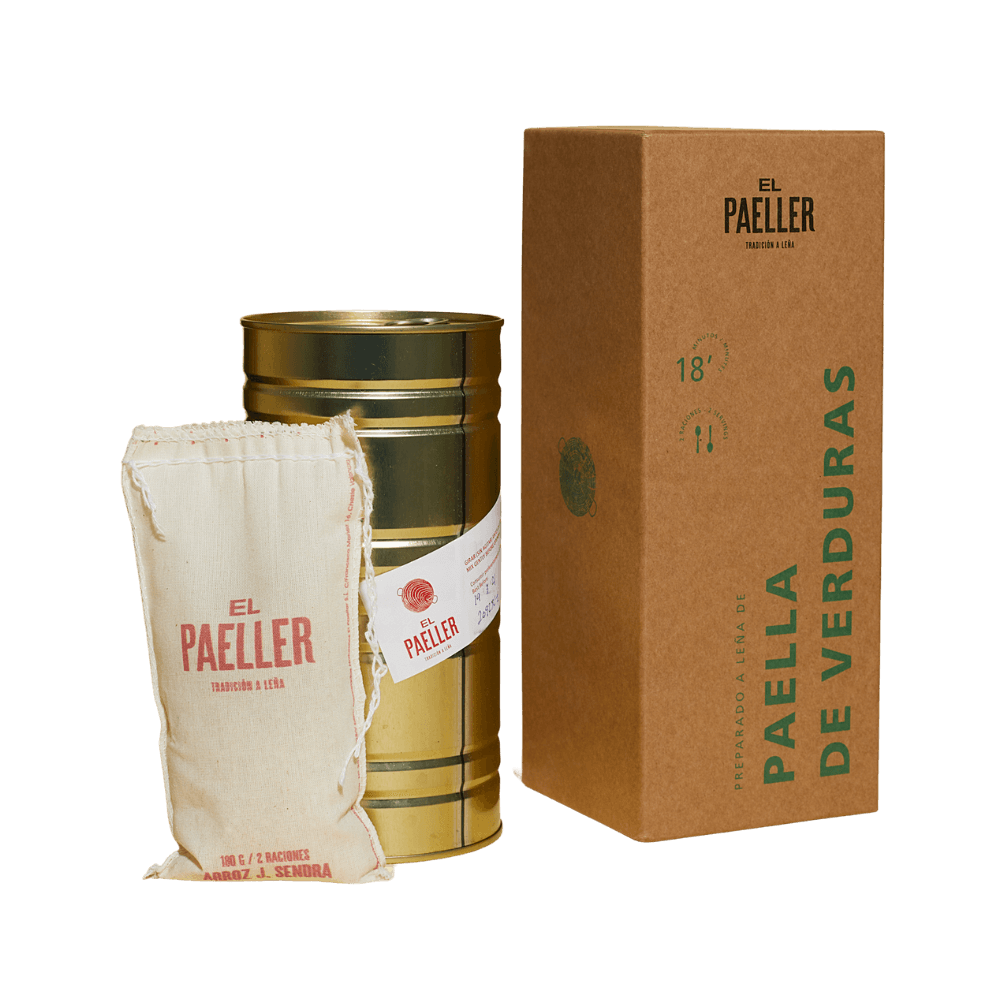 Paella de Verduras - El Paeller - Vegane Gemüse Paella für Zwei