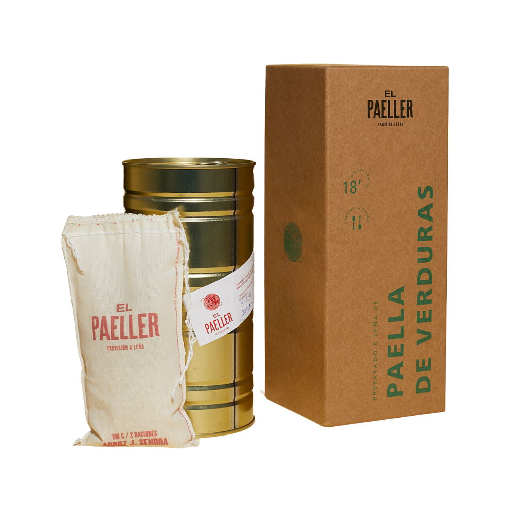Paella de Verduras - El Paeller - Vegane Gemüse Paella für Zwei
