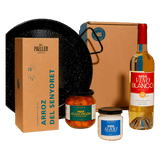 Profi Kit: Arroz del Senyoret y Vino Blanco - Paella mit Meeresfrüchte