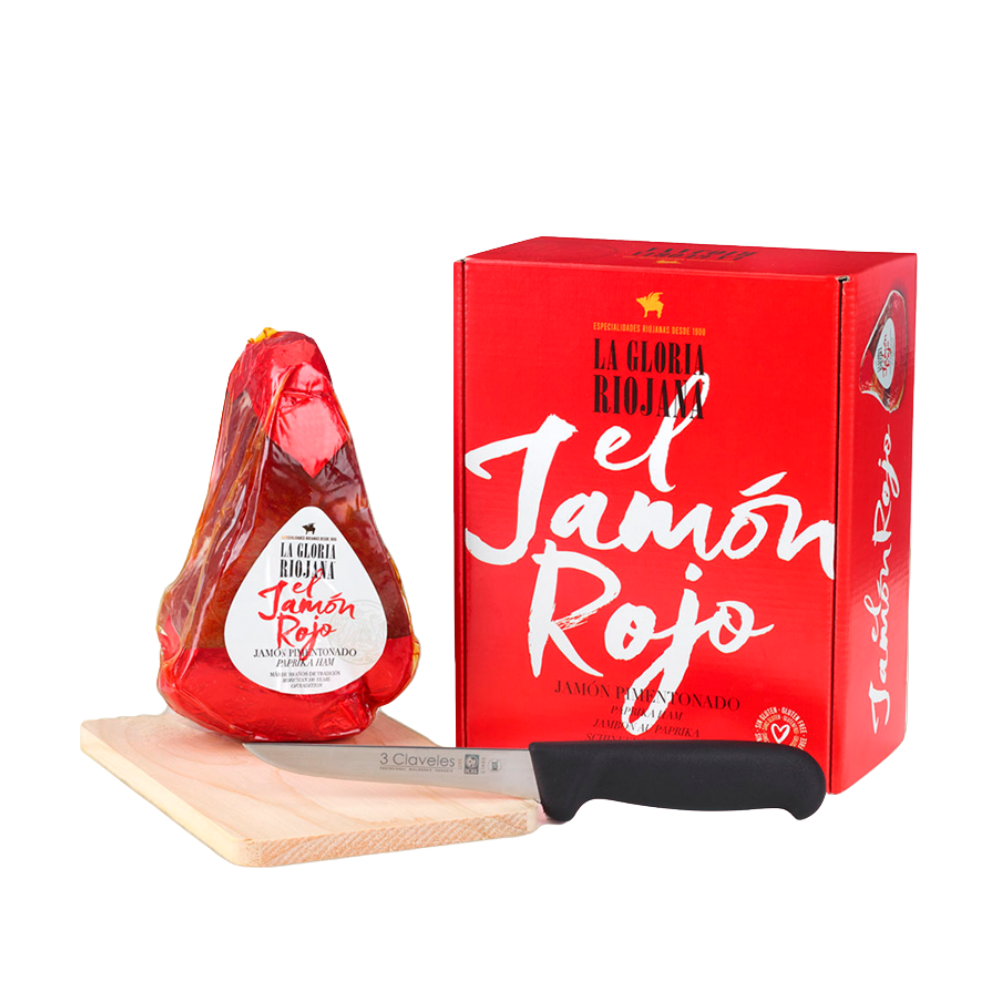 Jamon Rojo Serranoschinken Geschenk