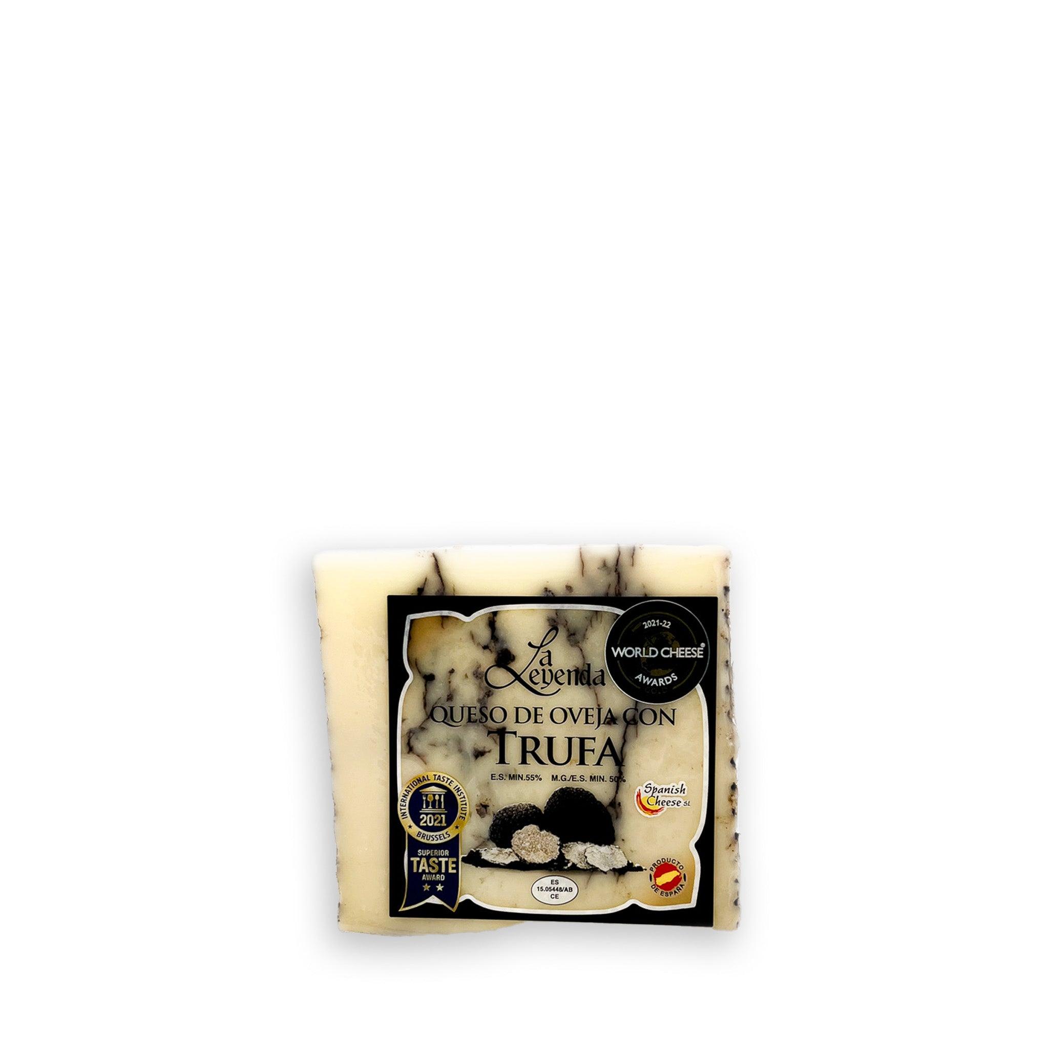 Schafskäse mit Trüffel - Käse La Leyenda (200g) – Mas Productos Españoles Schafskäse mit Trüffel - Käse La Leyenda (200g) – Mas Productos Españoles