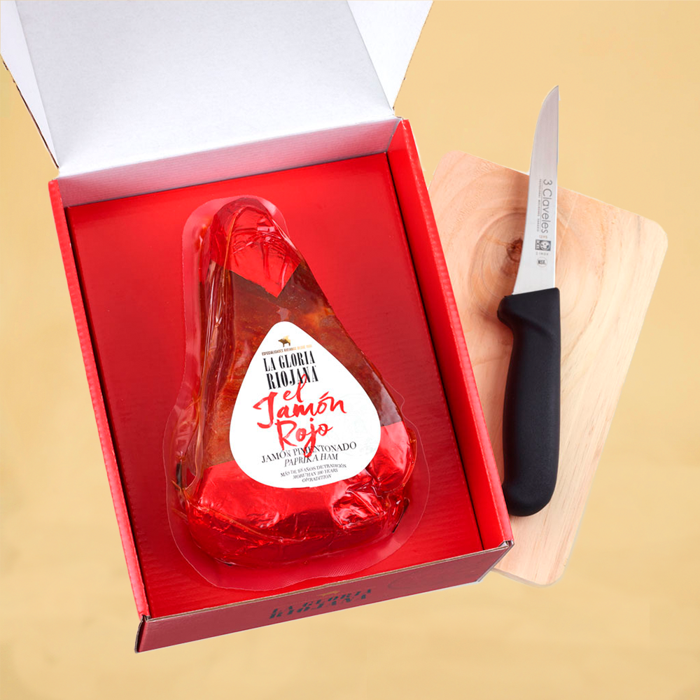 Jamon Rojo Serranoschinken Geschenk