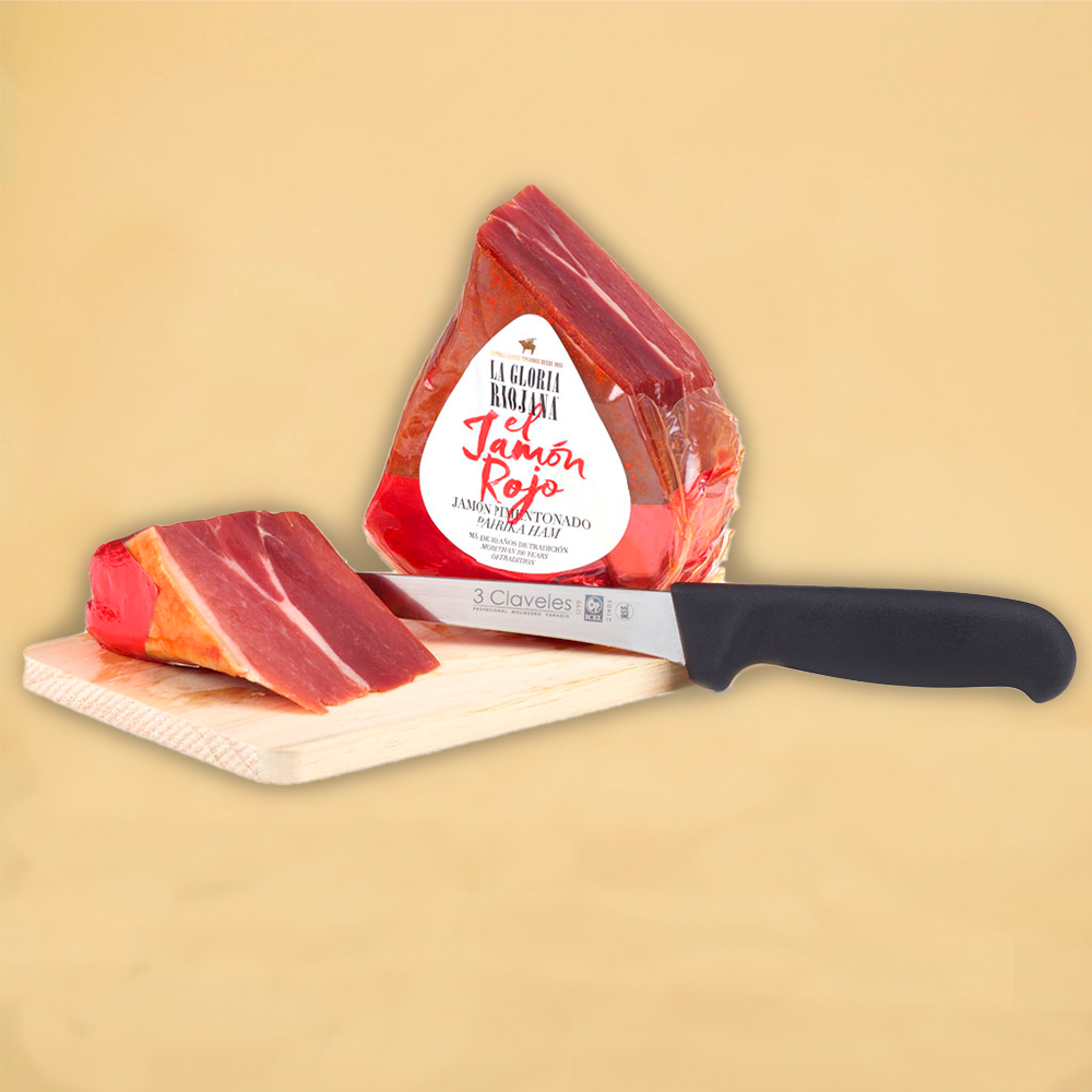 Jamon Rojo Serranoschinken Geschenk