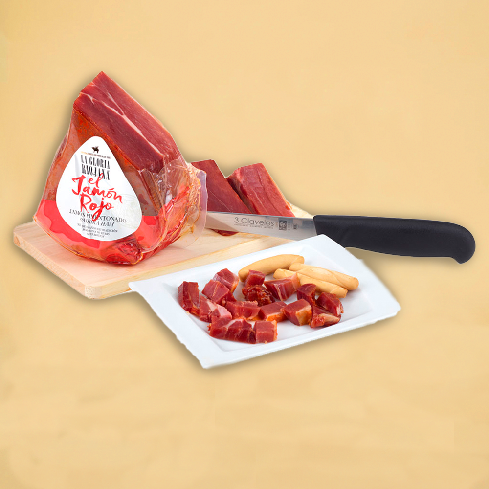 Jamon Rojo Serranoschinken Geschenk