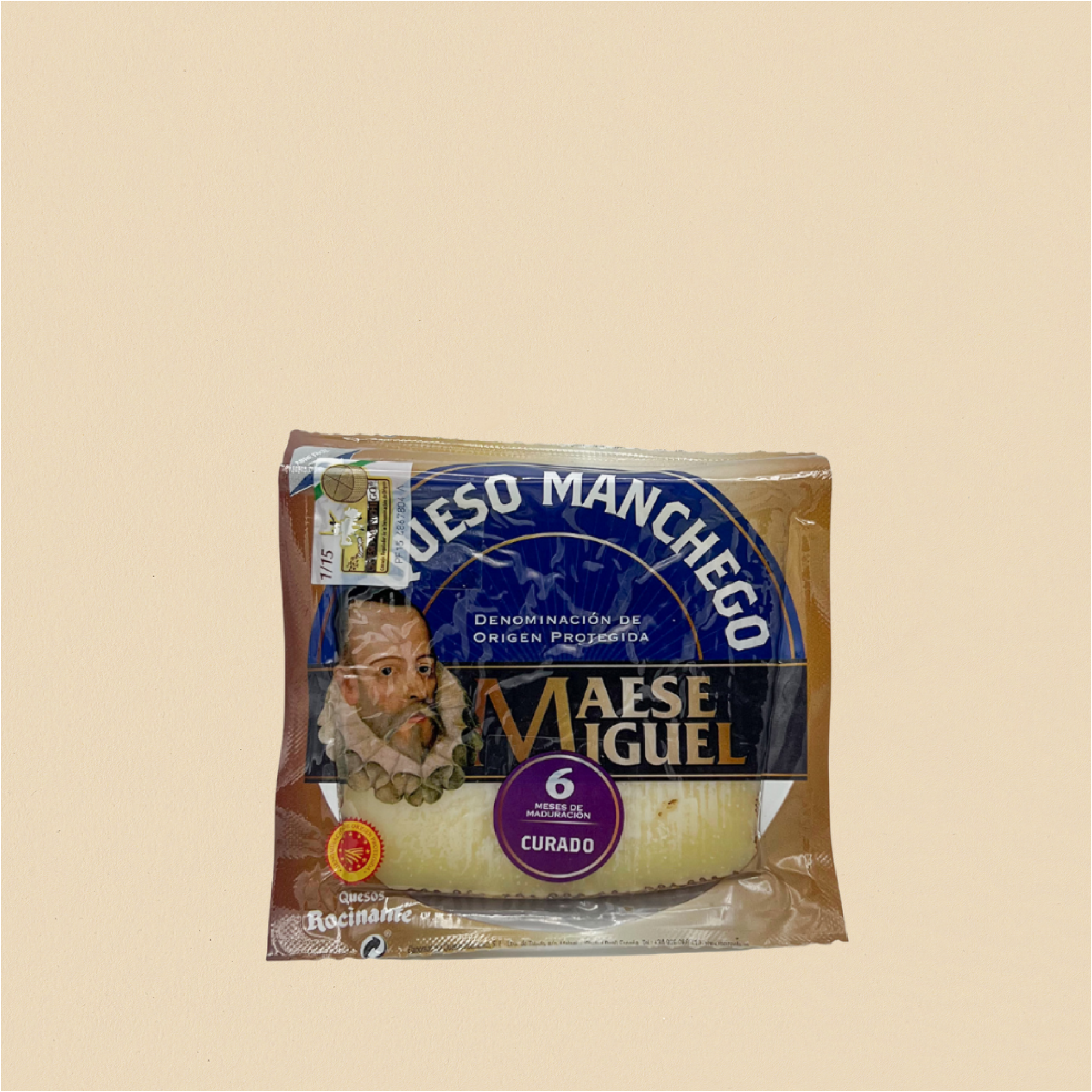 Manchego Käse 200gr 6 Monate gereift Miguel Maese