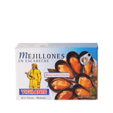 Mejillones Vigilante en escabeche 115g 8/12 piezas