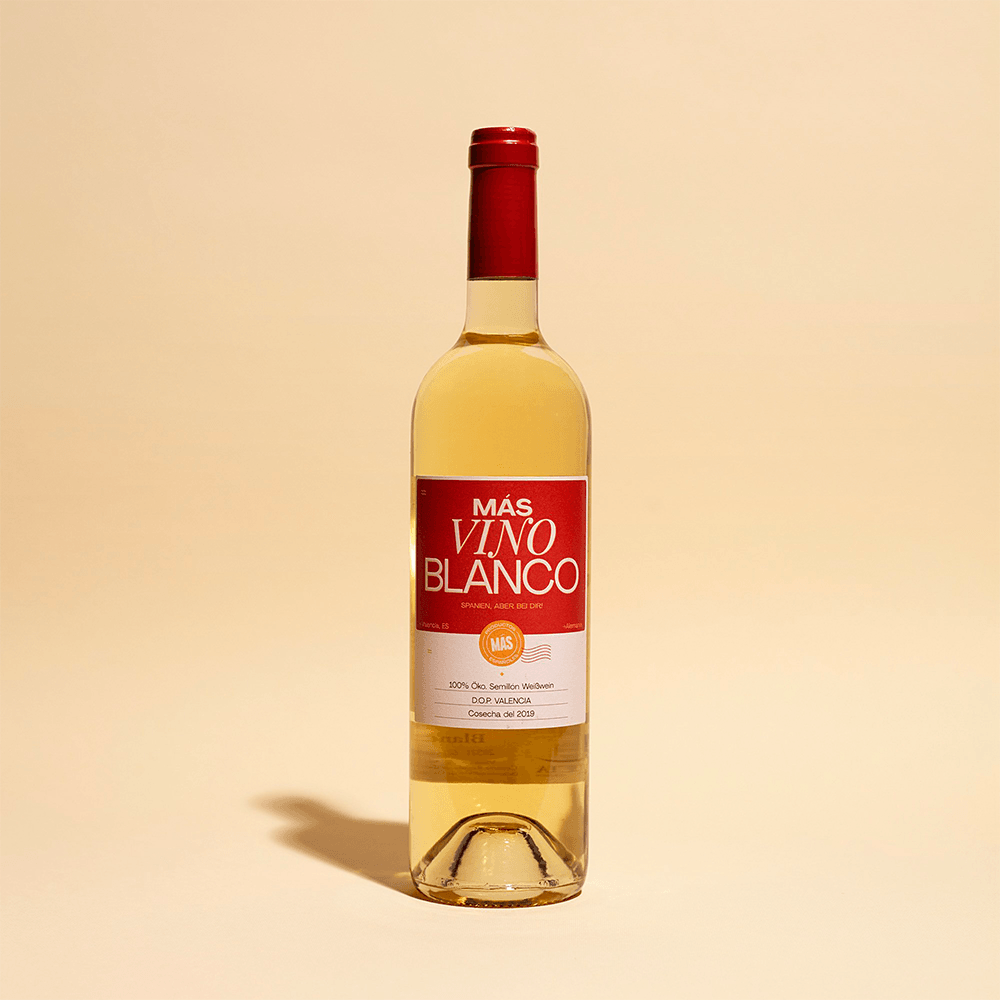 Más Vino Blanco. Weißwein 75cl