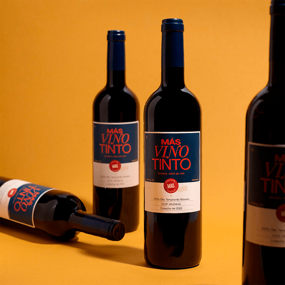 Más Vino Tinto. Rotwein 75cl