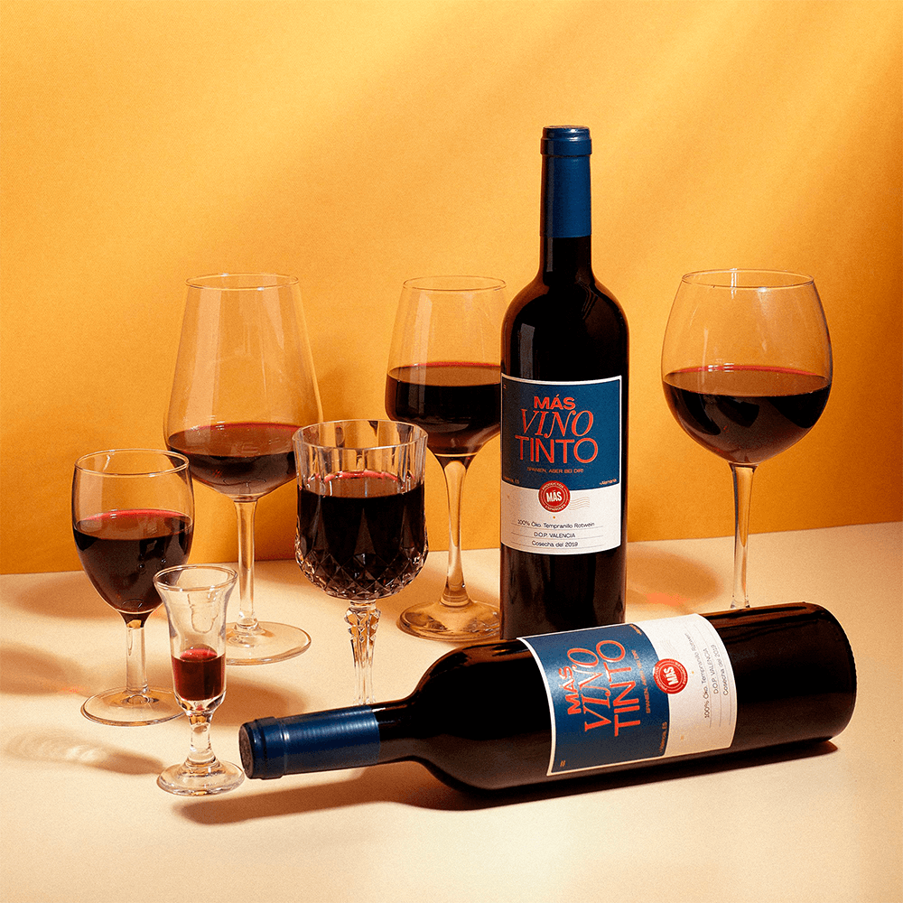 Más Vino Tinto. Rotwein 75cl