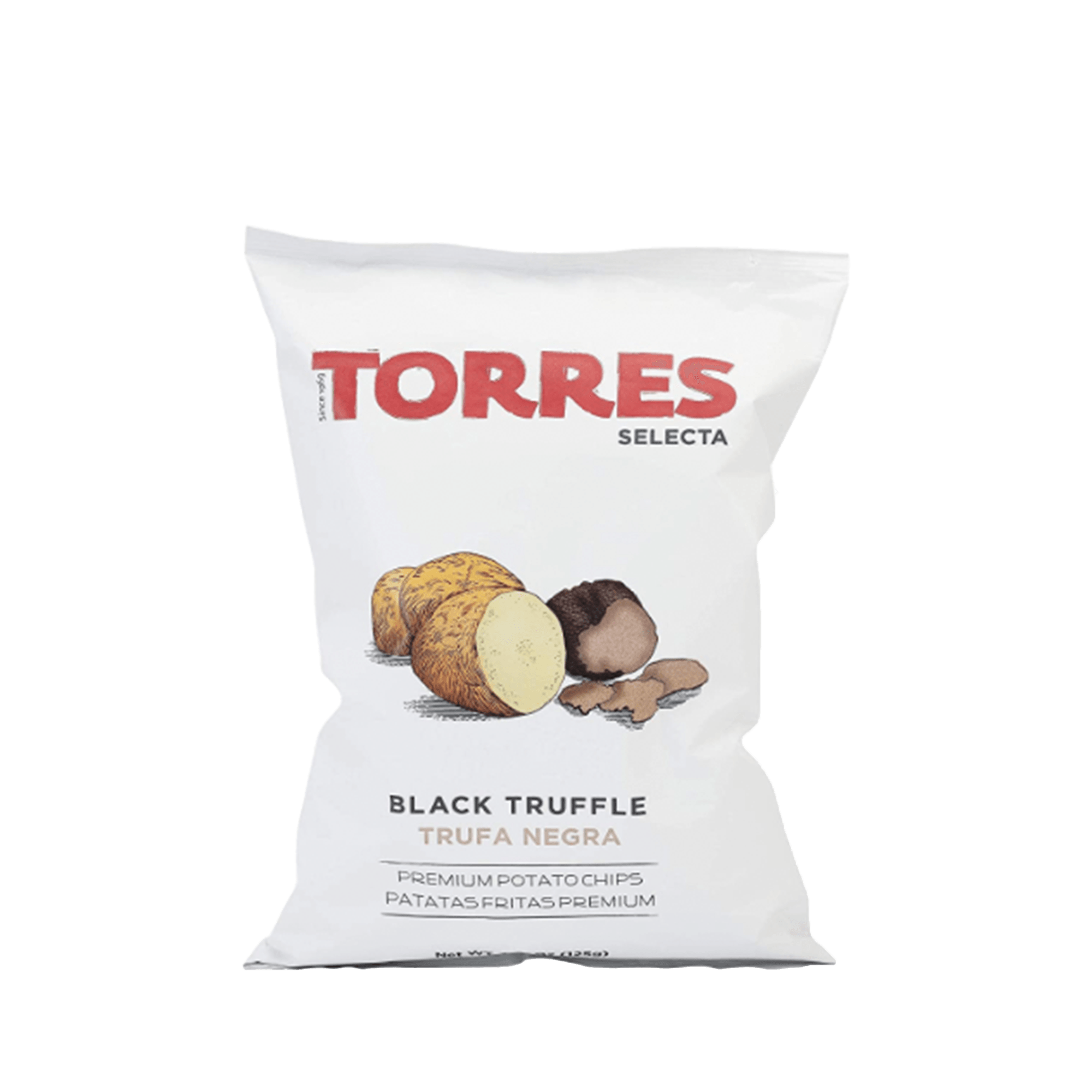 Torres Selecta schwarzer Trüffel Chips, 50g