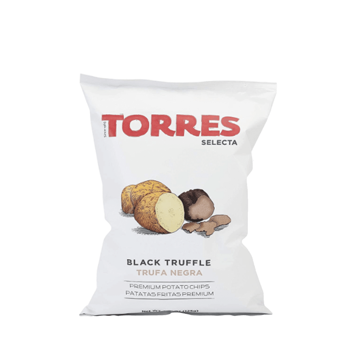 Torres Selecta schwarzer Trüffel Chips, 50g