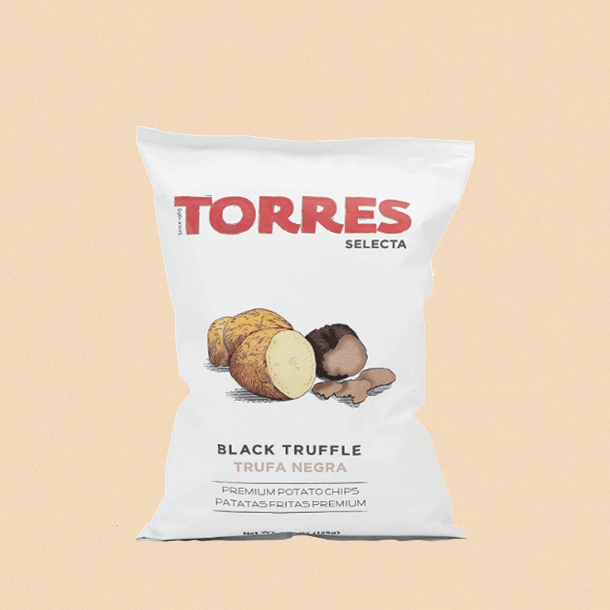 Torres Selecta schwarzer Trüffel Chips, 50g