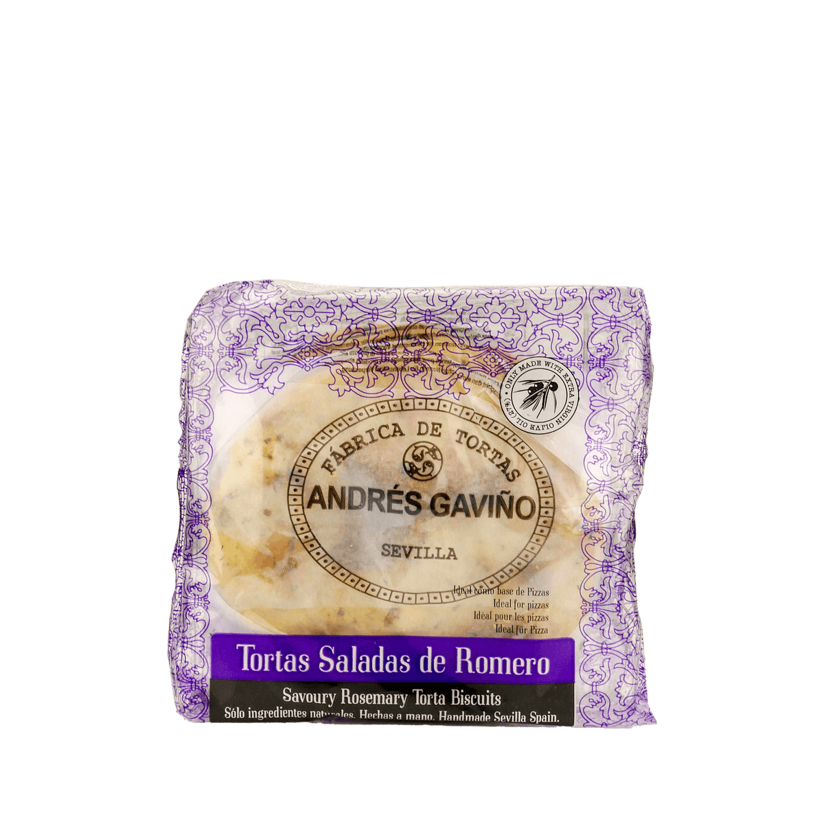 Traditionelles Rosmarin und Salz Gebäck  Andrés Gaviño  180g
